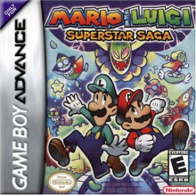 Mario & Luigi SuperStar Saga Gameboy Advance Mario & Luigi Super Star Saga Game Only - Gameboy Advance Games Game Game Only